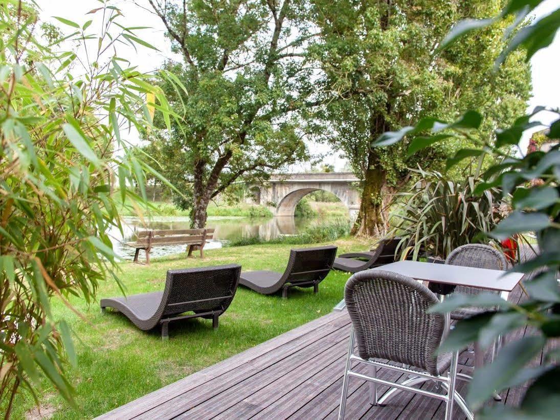 Logis Auberge De La Riviere Les Velluire-sur-Vendee Bagian luar foto